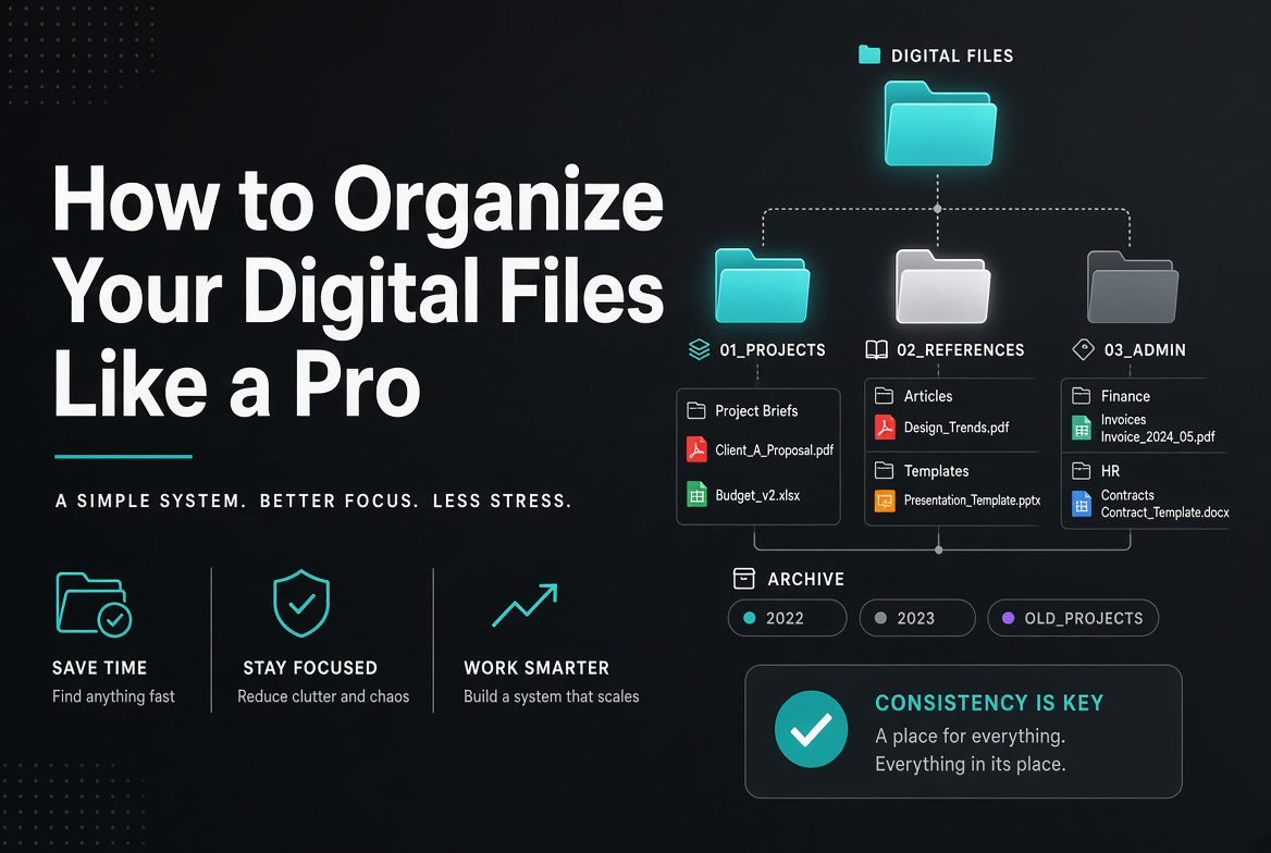 How to Organize Your Digital Files Like a Pro