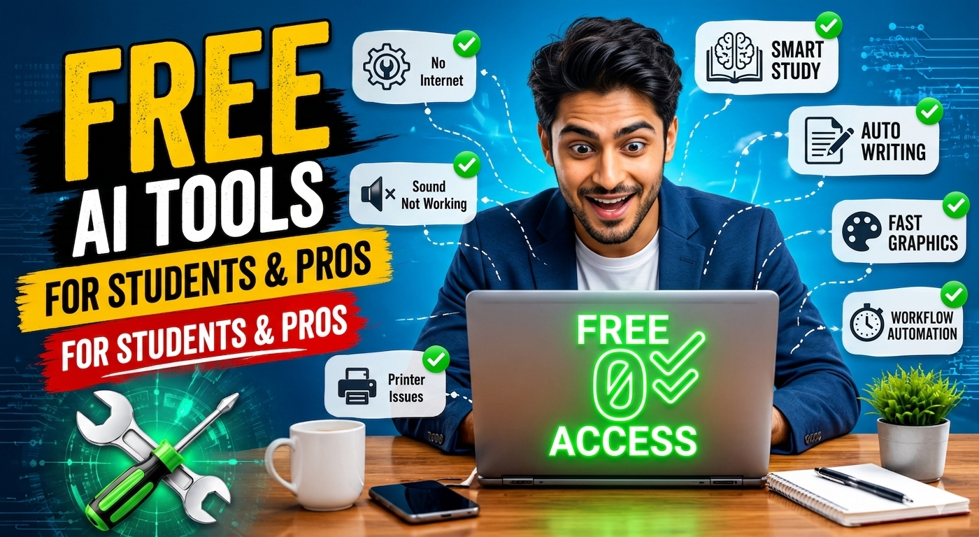 Best Free AI Tools for Students and Professionals